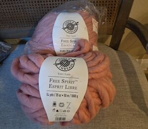 Loops & Threads Free Spirit Yarn - Pink